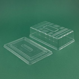 Пластмасова кутия за торта - 20x12 h5,5см